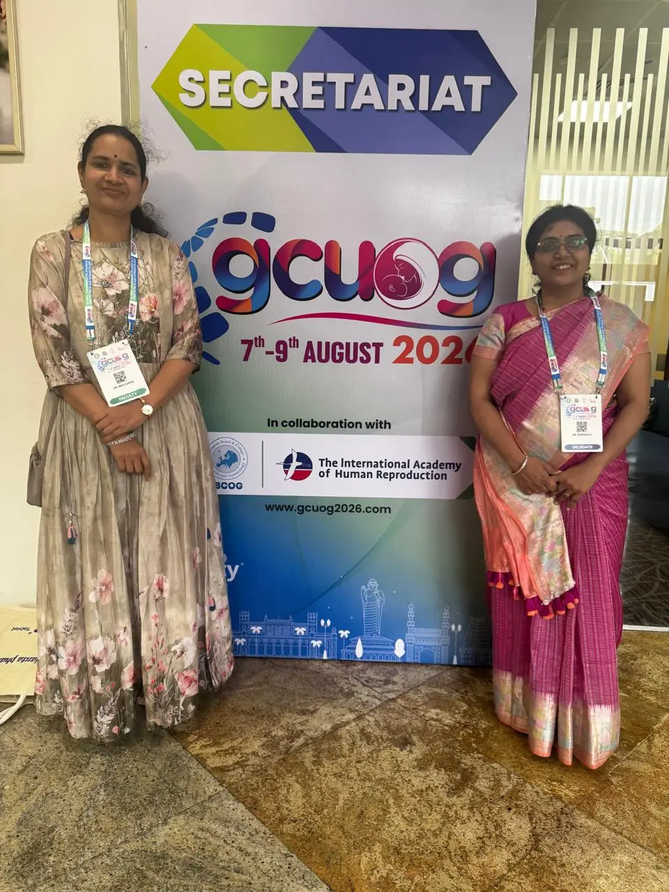 Dr. B.K.N. Sudha as Faculty at GCUOG conference