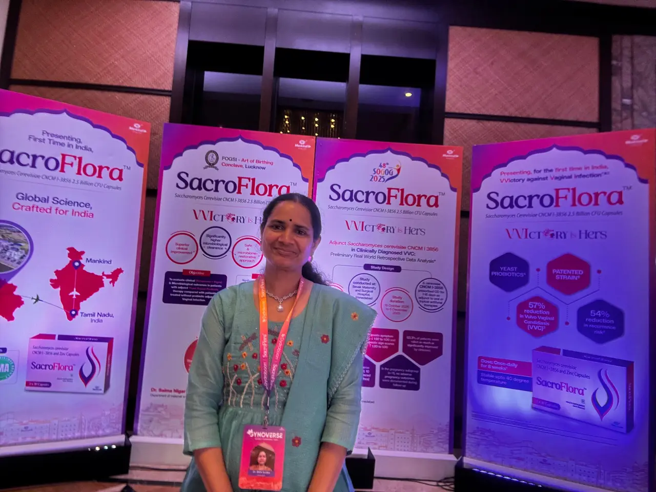 Sudha Hospital team at women’s health conference